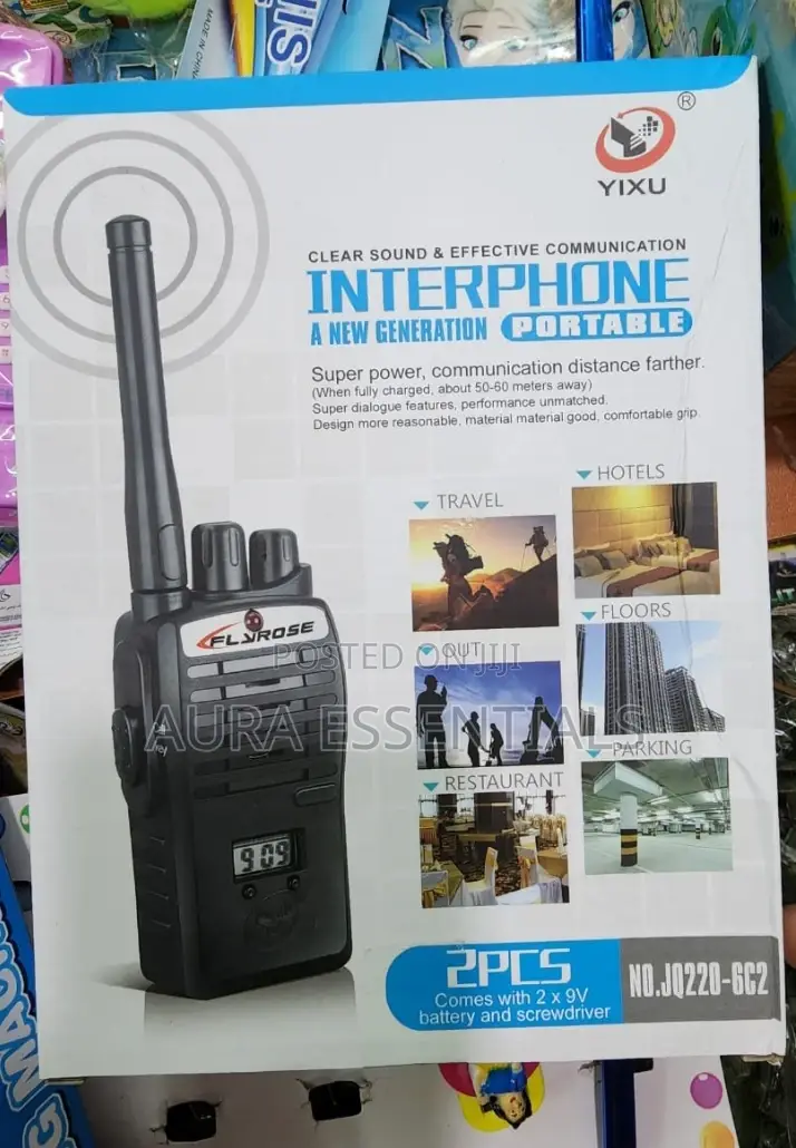 Interphone Flyrose Kids Walkie Talkie