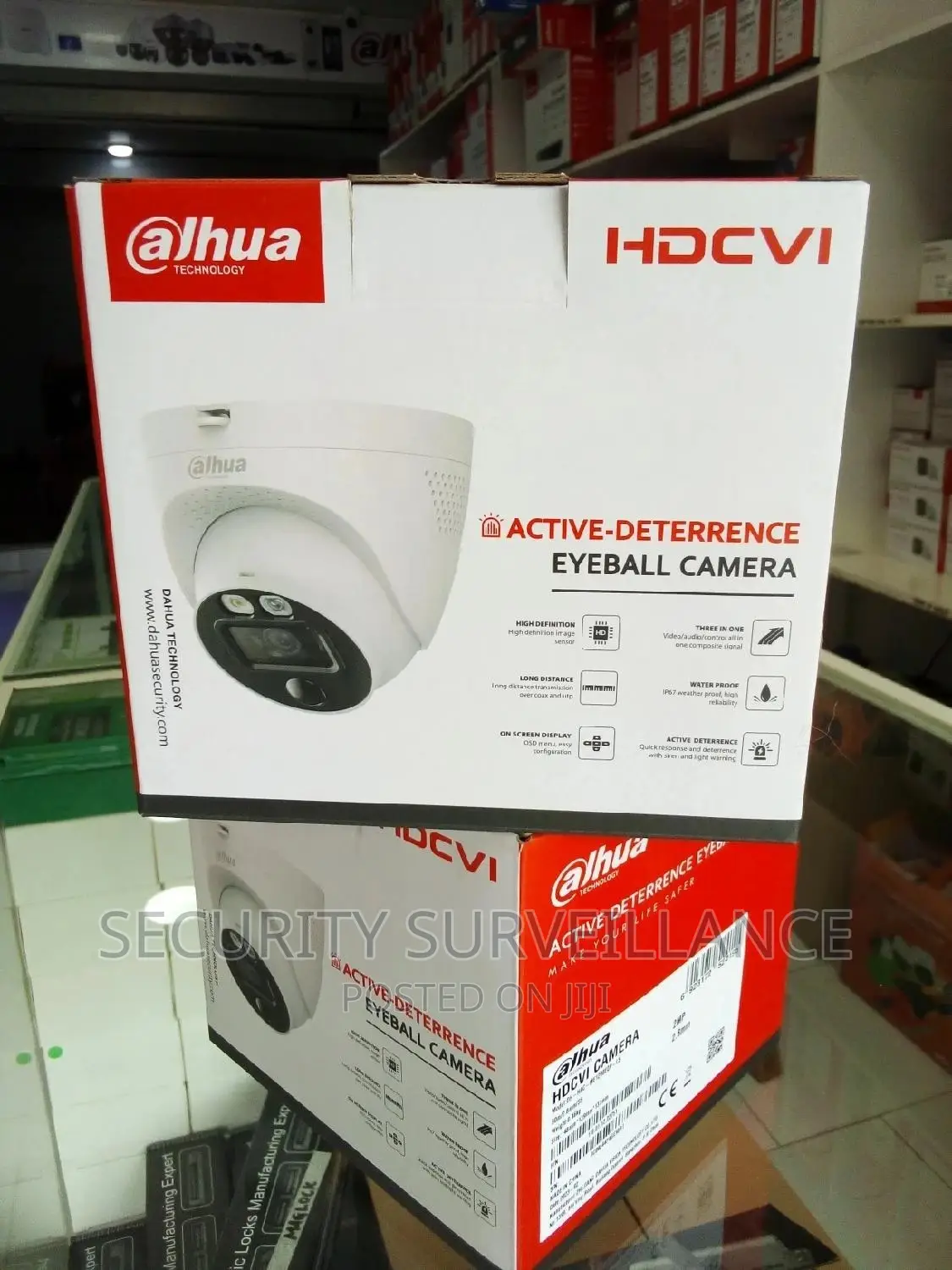 2MP Siren Eyeball Camera