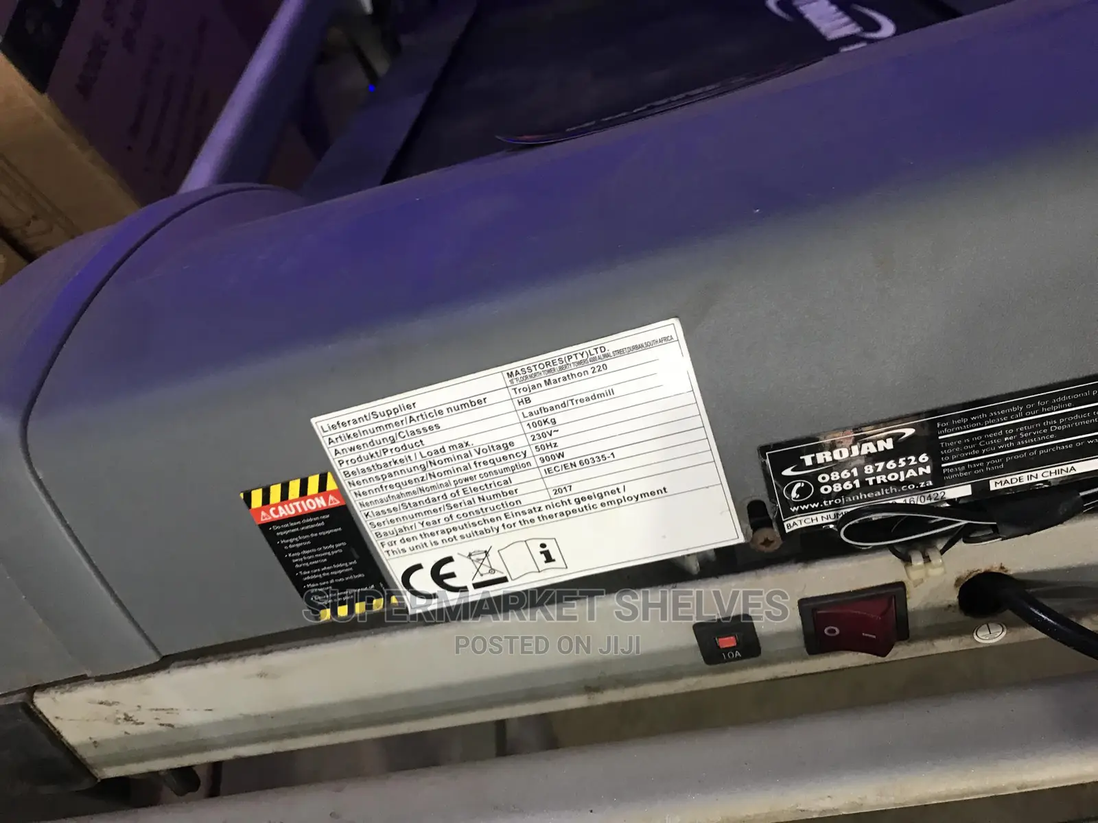 Used Treadmill Manuel 150kg