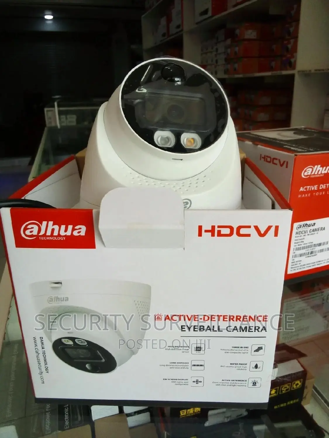 2MP Siren Eyeball Camera