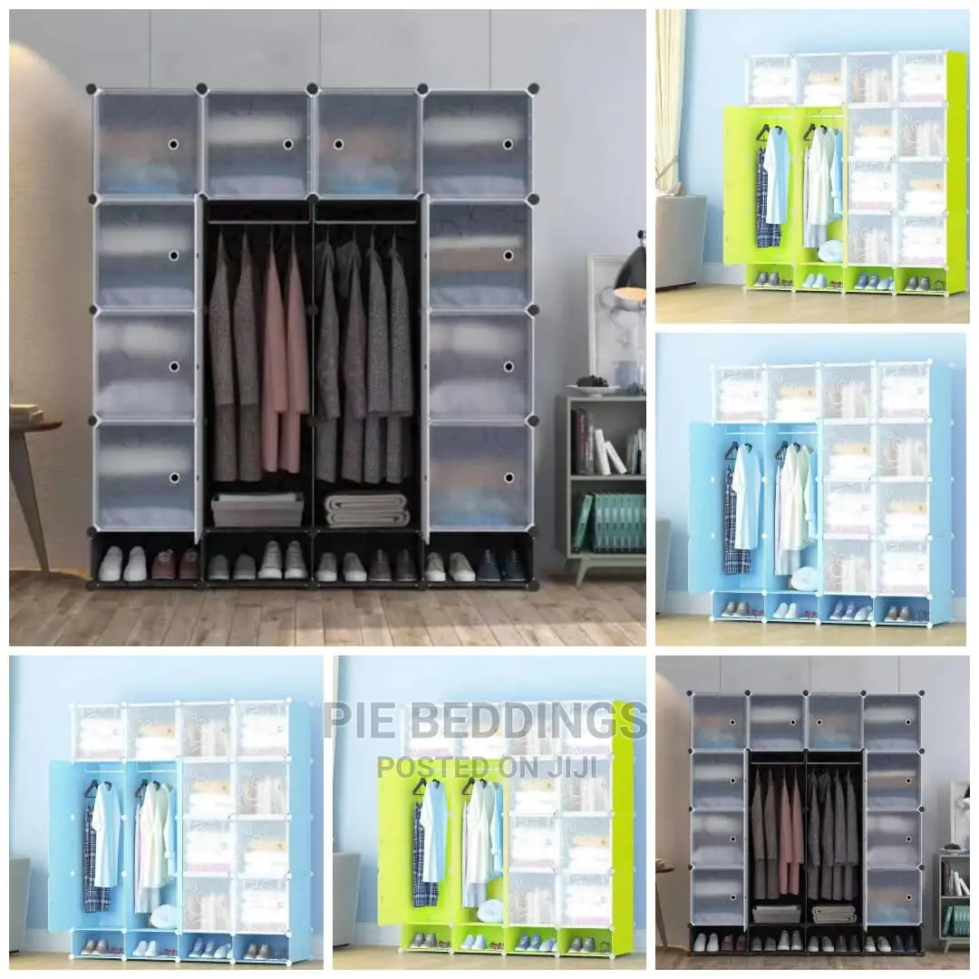 Classic 4 Column Plastic Closets