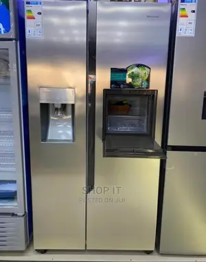 Photo - Hisense 730litres Side by Side Fridge With a Dispenser