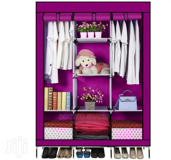 Wooden Frame Wardrobe