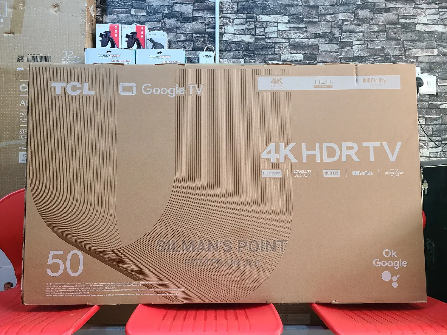 Premium TCL 50" Android Smart Tv