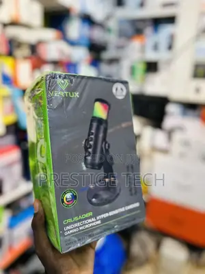 VERTUX Unidirectional Gaming and Broadcasting Microphone