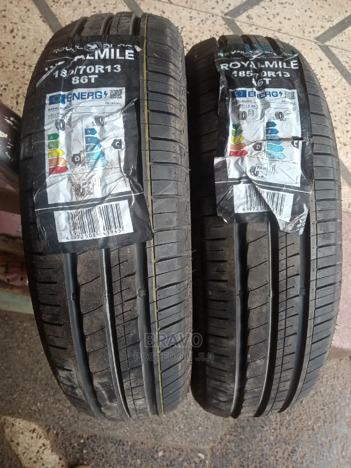185/70r13 Royal Black