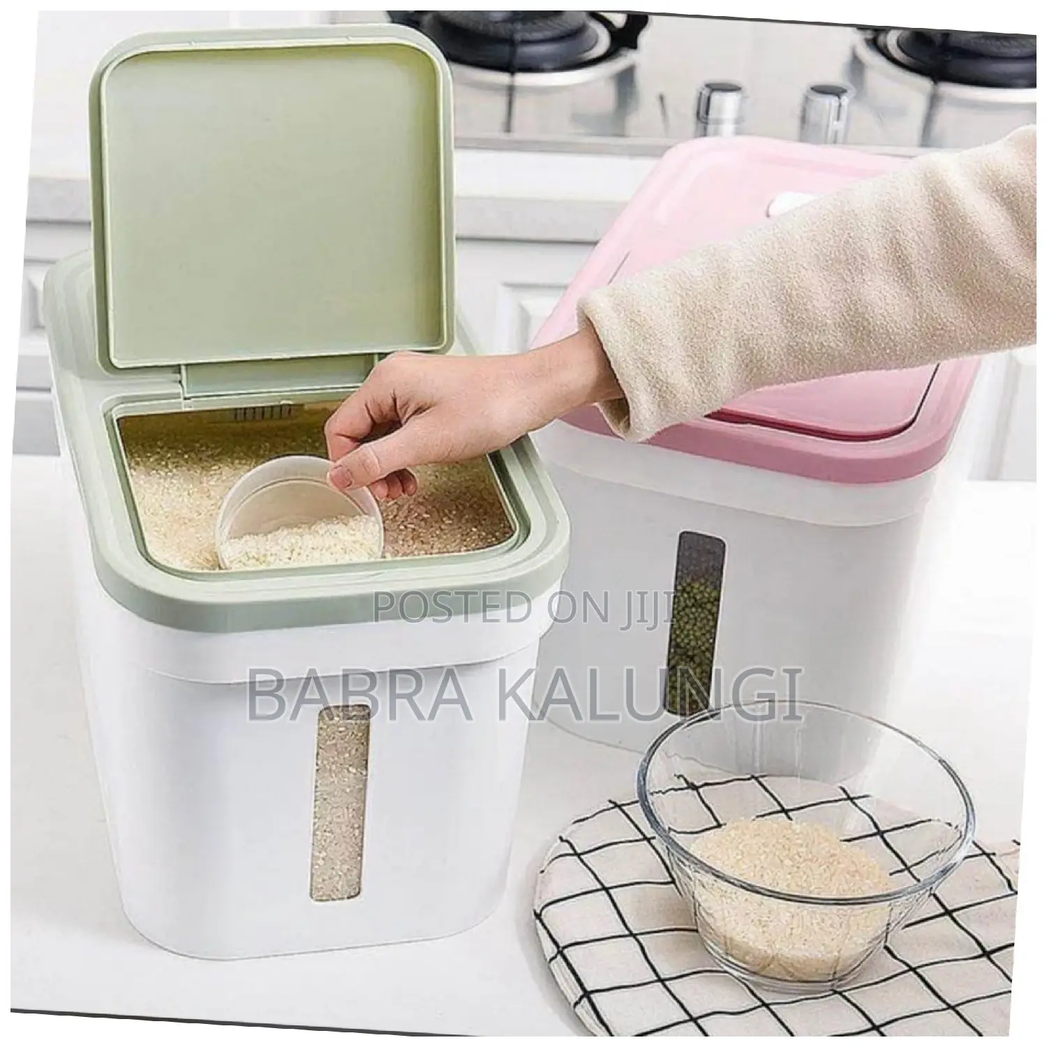 Rice Storage Tin
