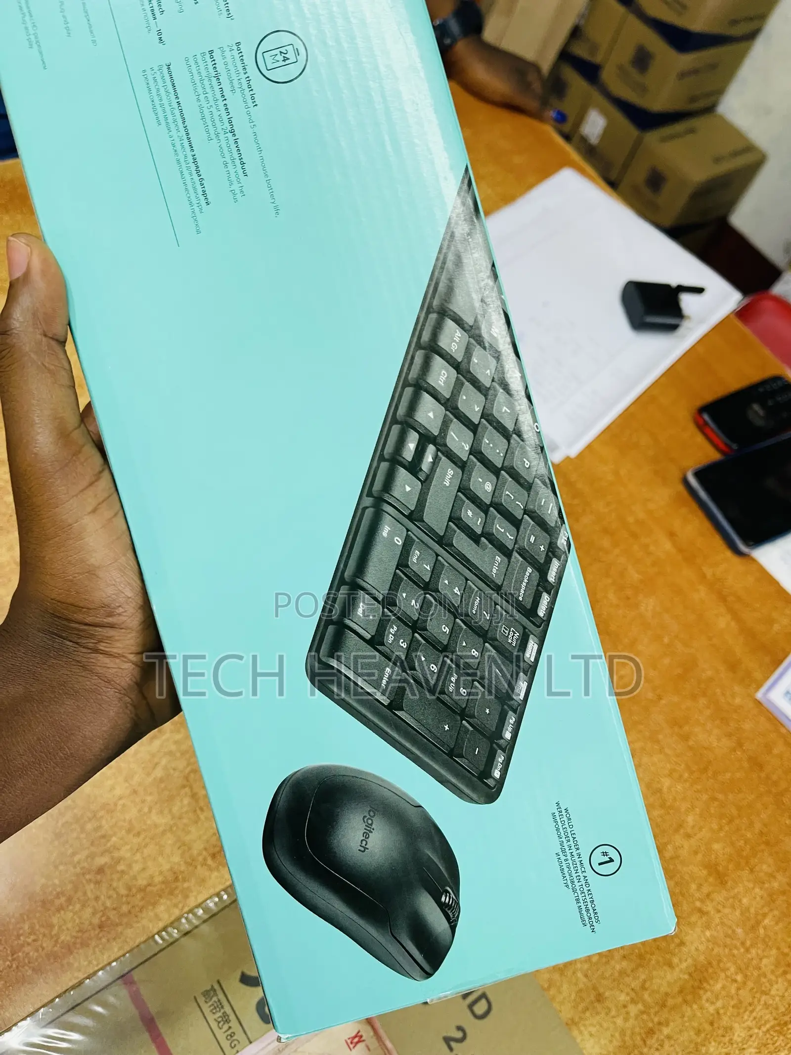 Logitech Keyboard and Mouse Combo - Original MK220