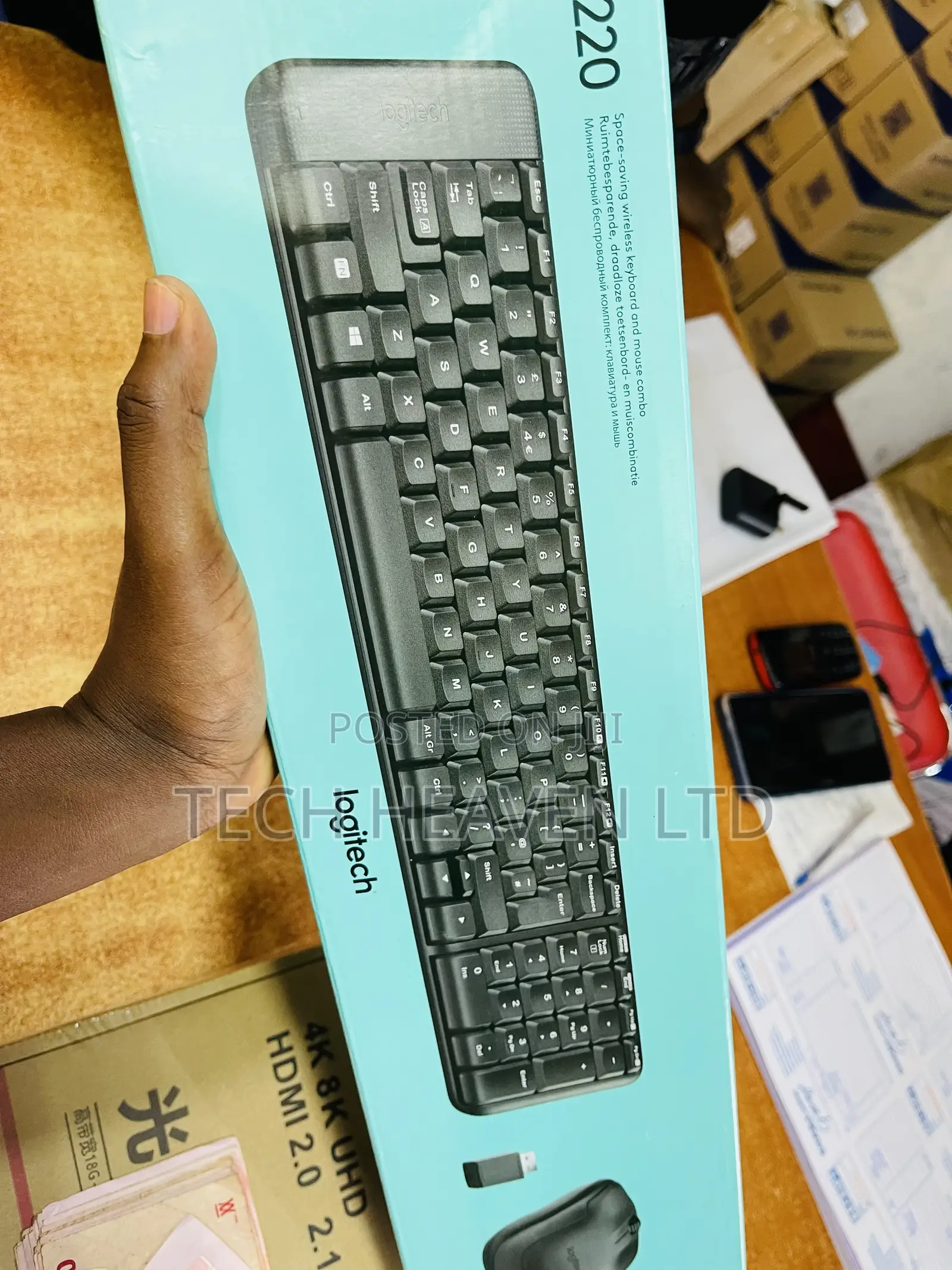 Logitech Keyboard and Mouse Combo - Original MK220