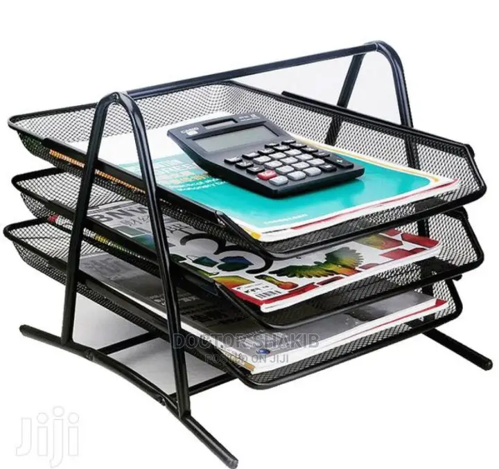 3 Tier Document Basket Tray