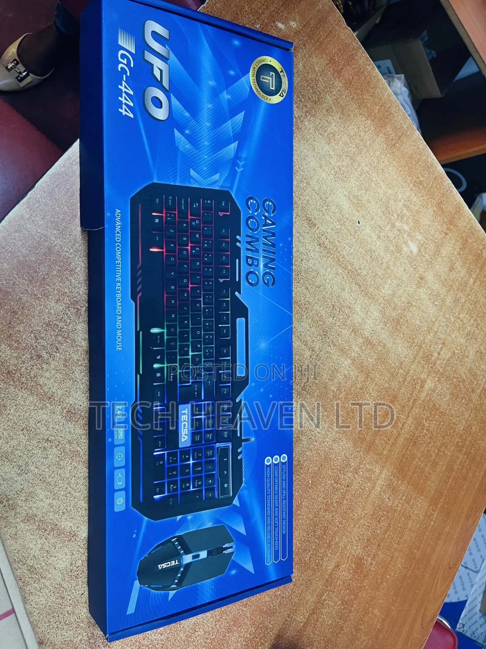 Gaming Keyboard and Mouse Combo - UFO