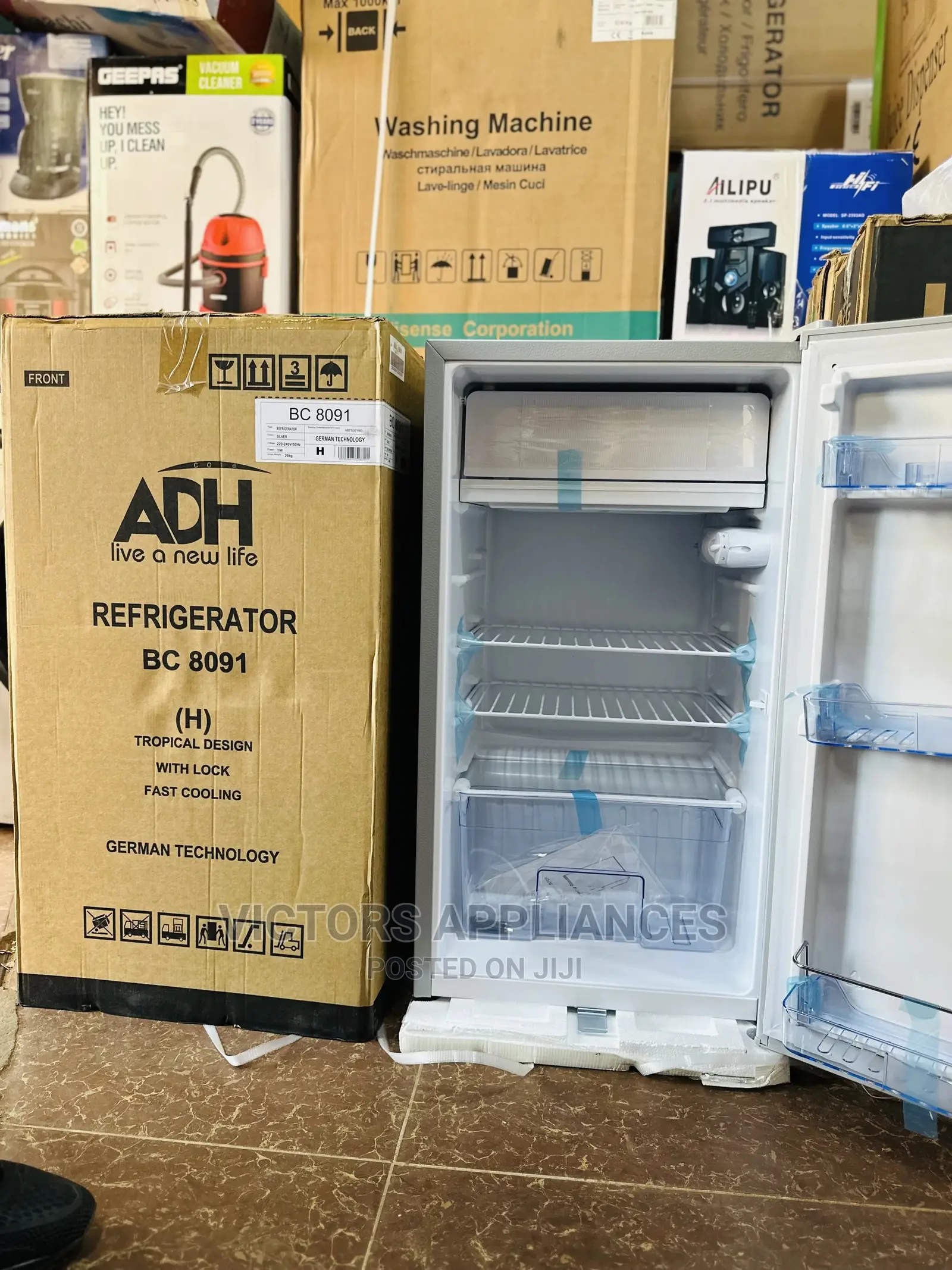 Adh 120L Single Door Refrigerator