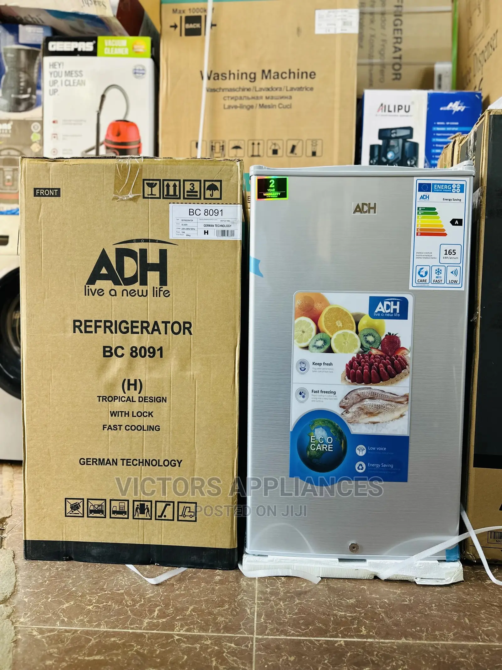 Adh 120L Single Door Refrigerator