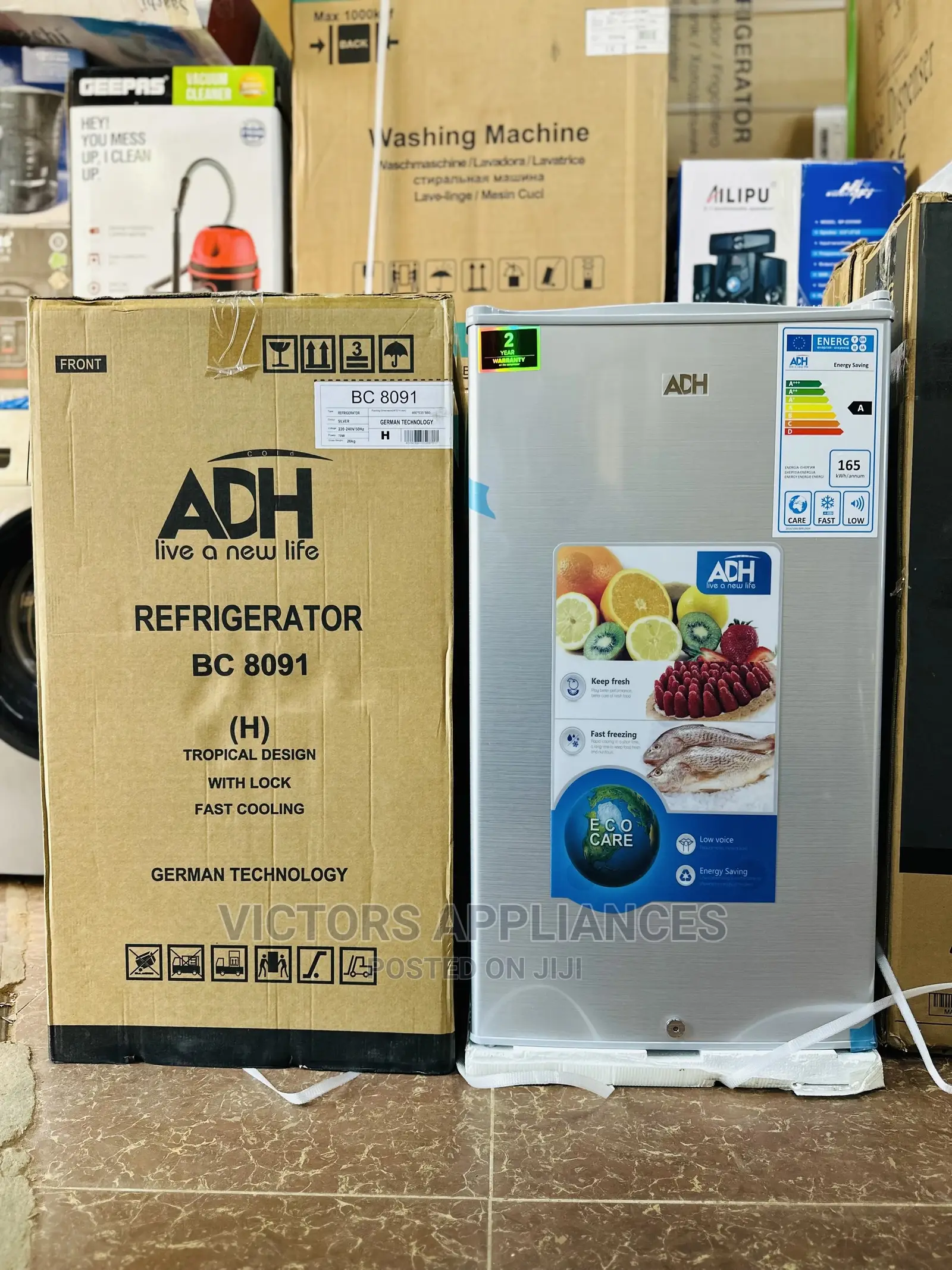 ORIGINAL ADH 120L Single Door Fridge