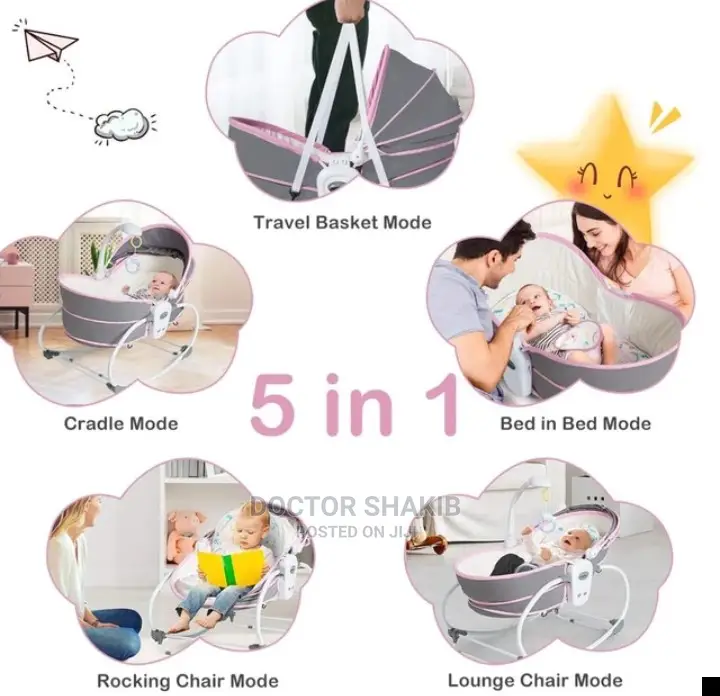 5 In 1 Rocker And Bassinet