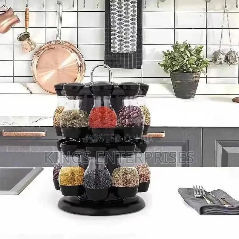 Rotating Spice Rack