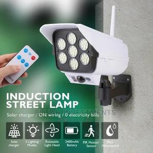 Solar Sensor Light Fake Motion Detector Camera In Solar Light