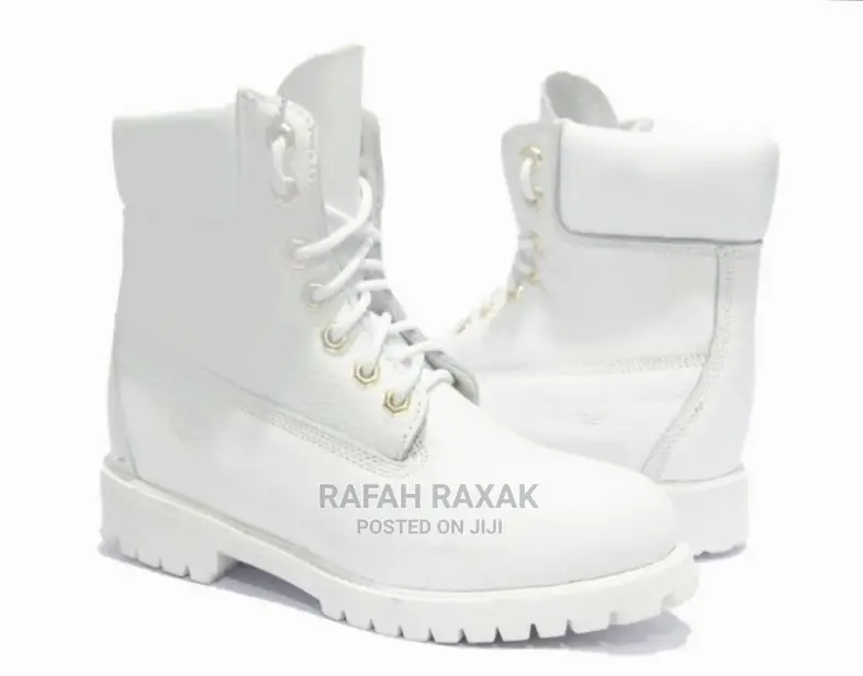 Original Men’S White Timberland 6 Inch