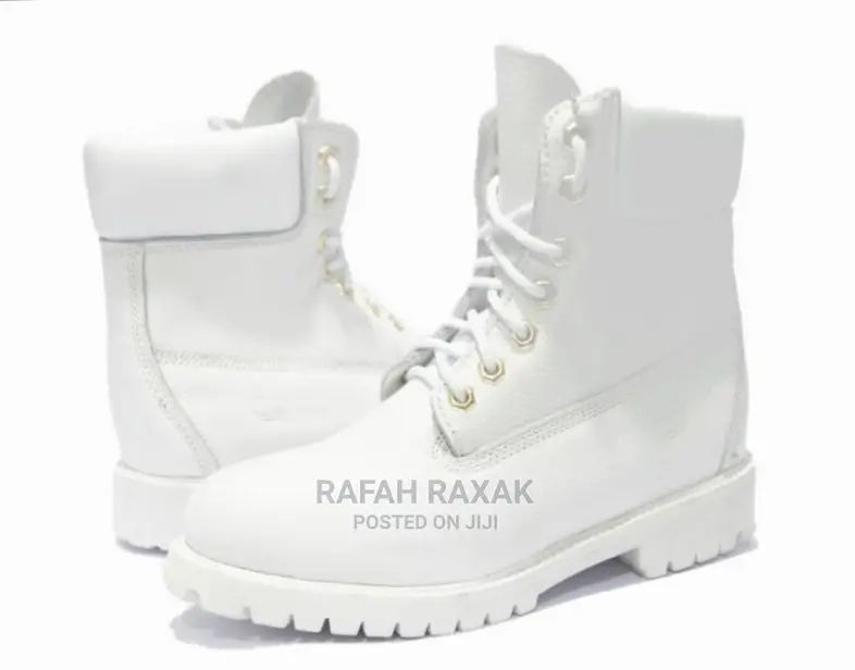 Original Men’S White Timberland 6 Inch