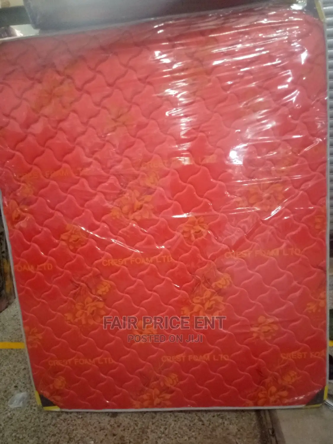 Crestfoam High Density.5x6x8inches.( Red)