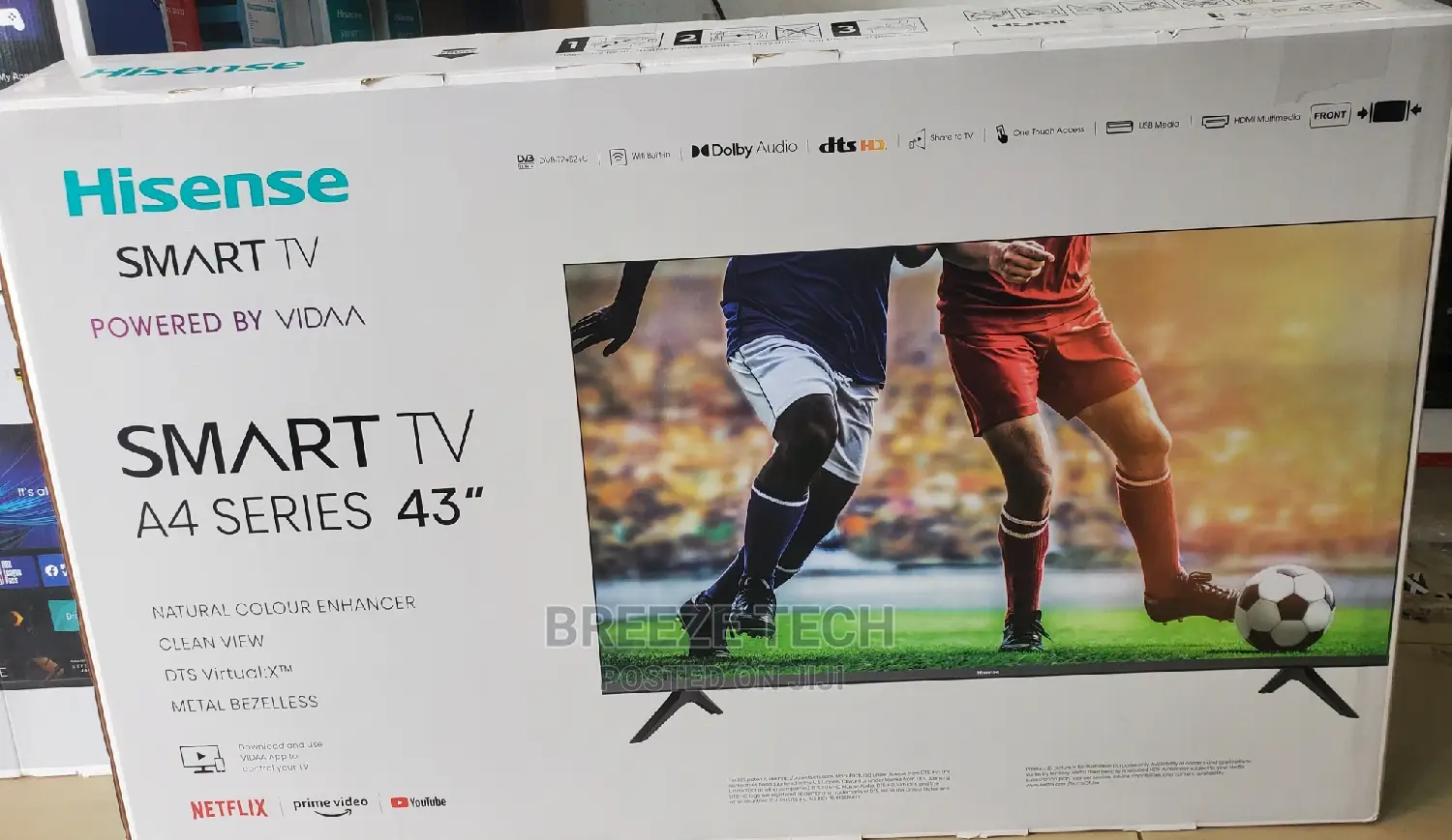 Smart Vidaa 43"Inch Hisense