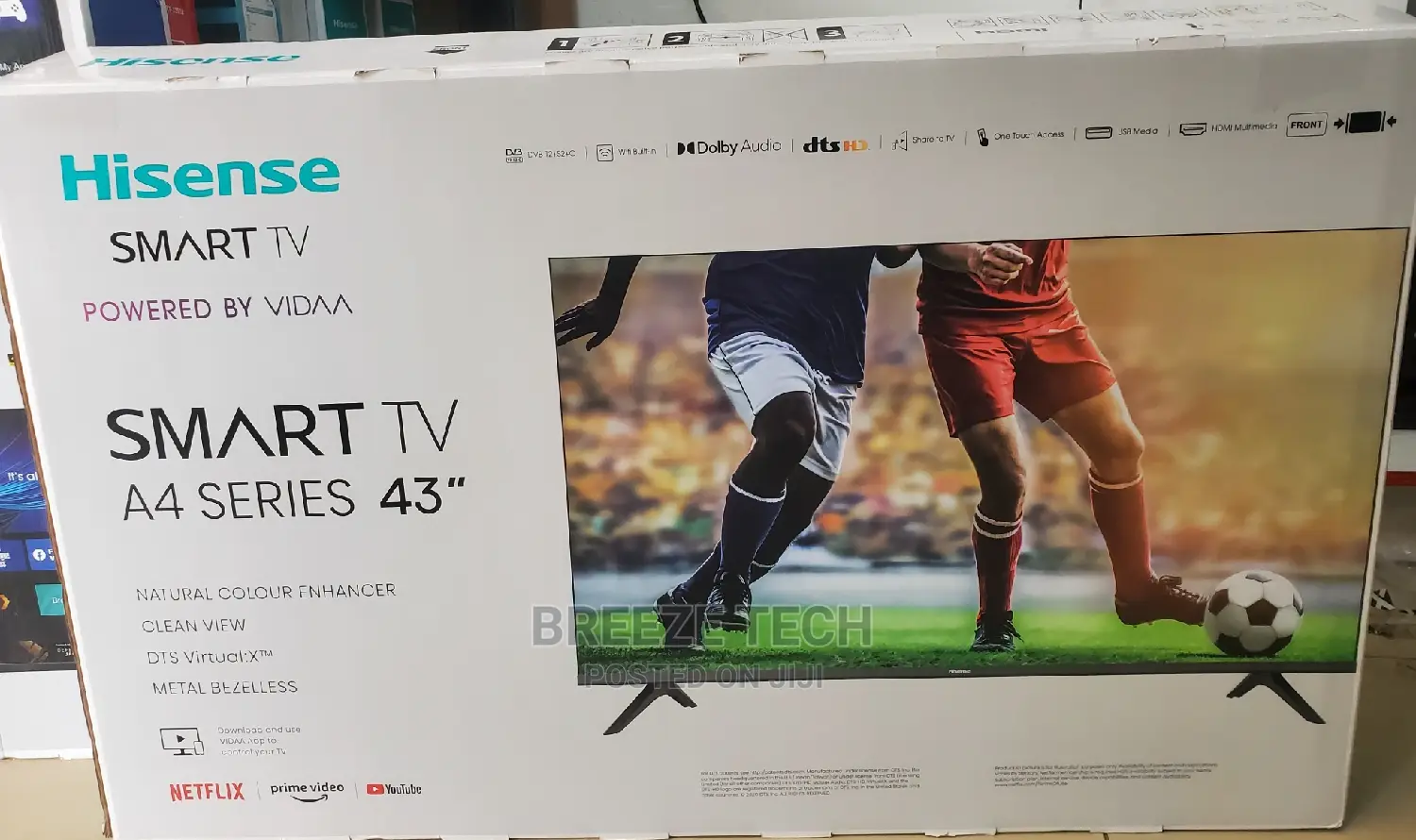 Smart Vidaa 43"Inch Hisense