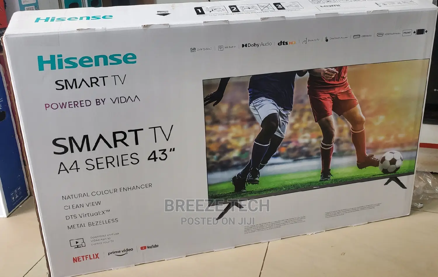 Vidaa 43"Inch Smart Hisense