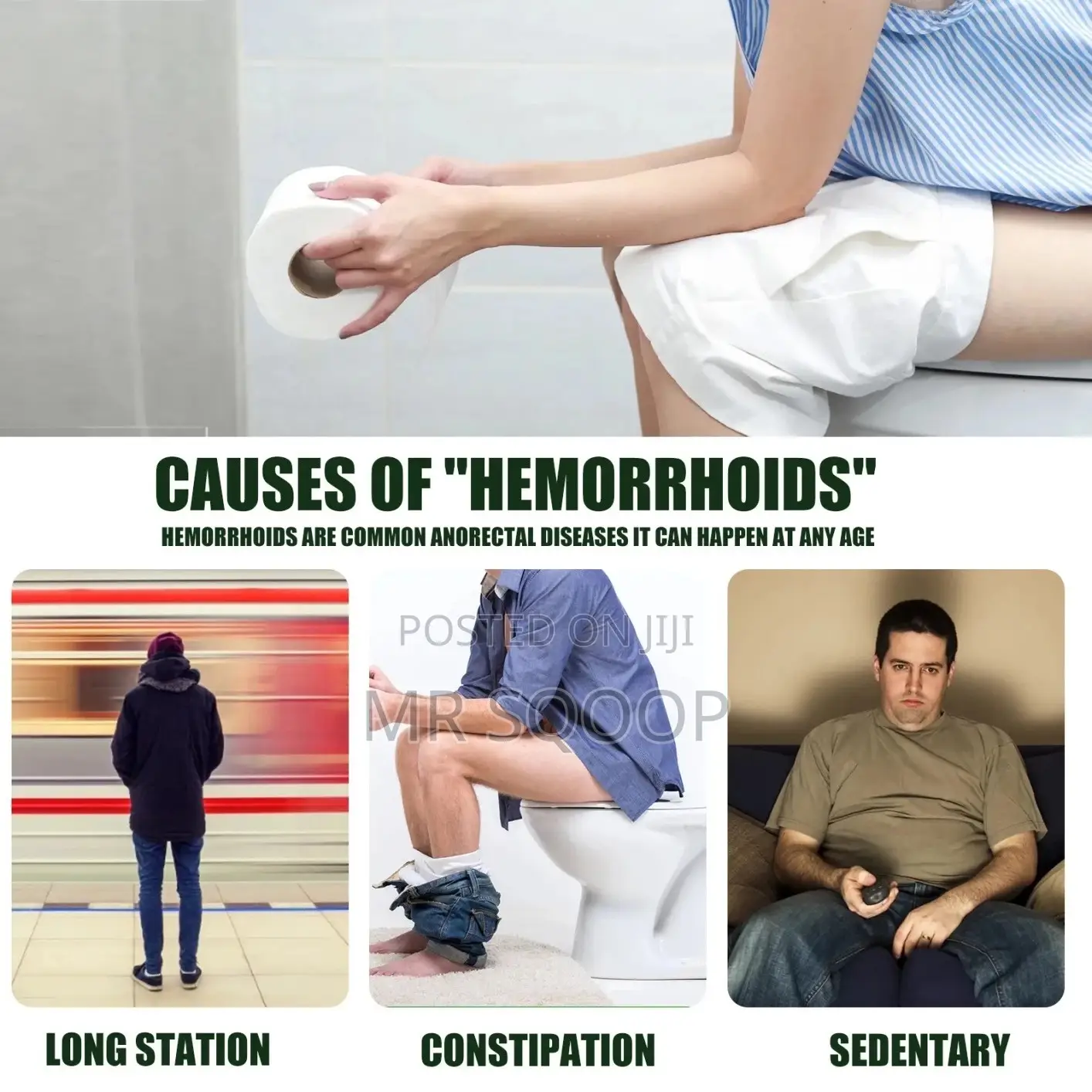 Herbal Hemorrhoids Spray for Piles, Anal Fissures Itching Relief