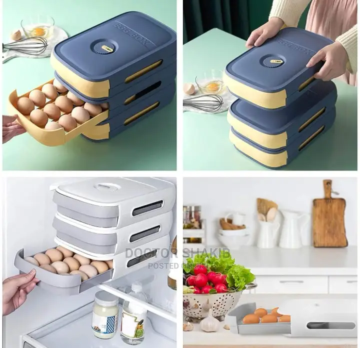 Auto Scrolling Eggs Storage Box