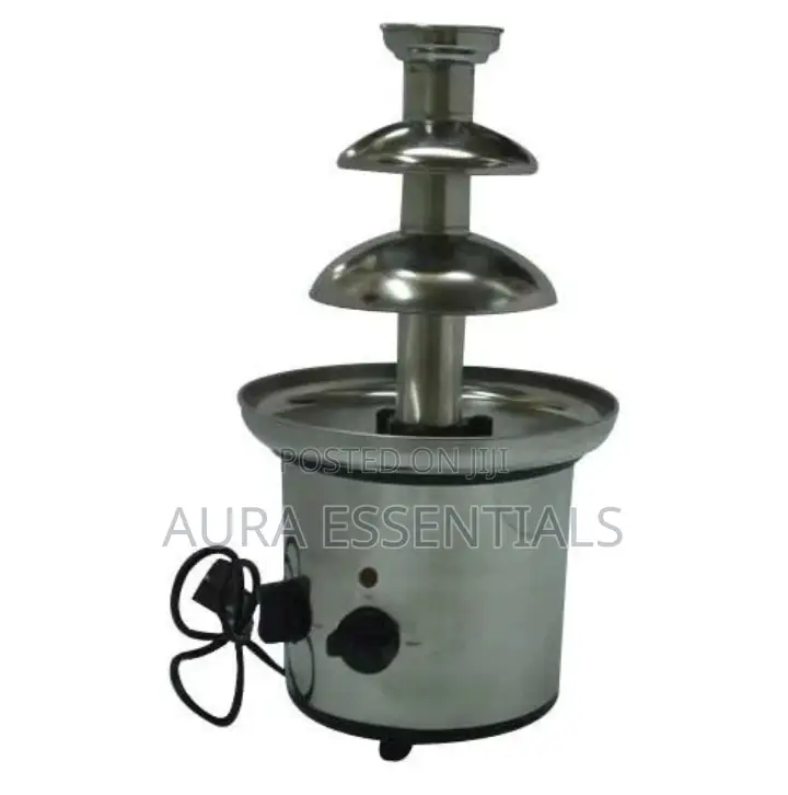 3 Tier Stainless Steel Chocolate Fountain