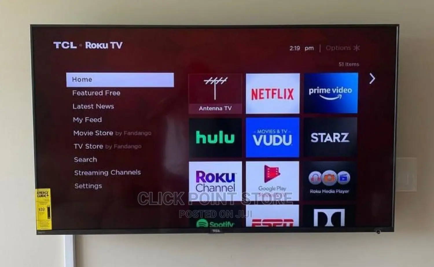 TCL Original Tv 65 Inch/ 65 Inch TCL Tv/ TCL 65" Tv / Smart