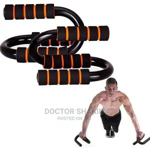 2pcs S-Shaped Push Up Bar Stand