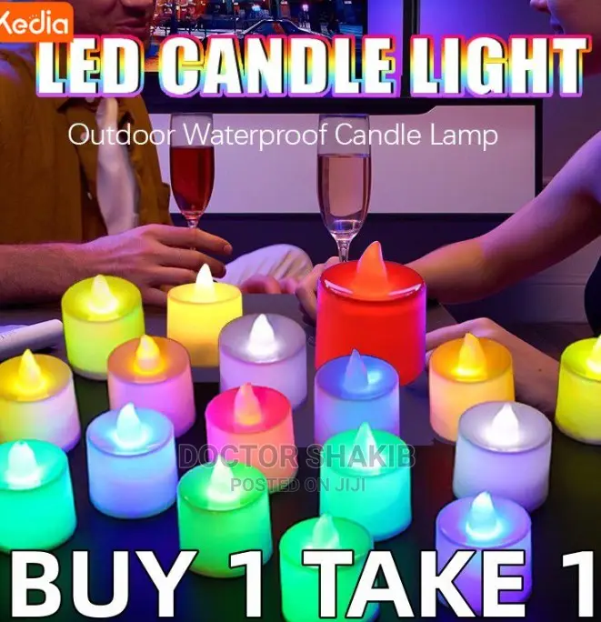 Led Swinging Plastic Candles