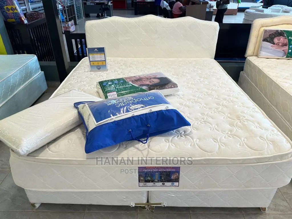 Memory Form Spring Mattress - 5*6 Double Layers