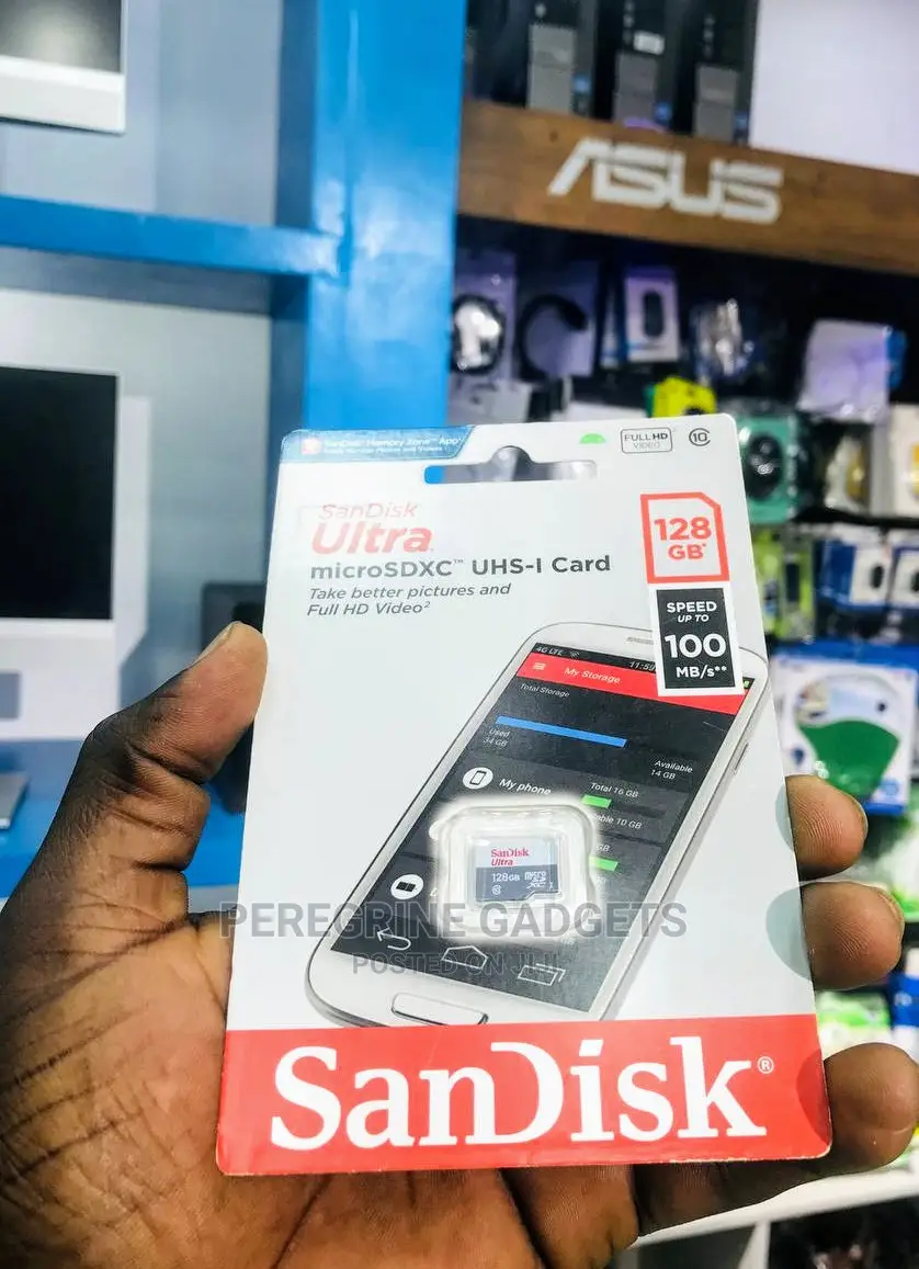 Sandisk Ultra Microdxc Uhs-I Card 128gb
