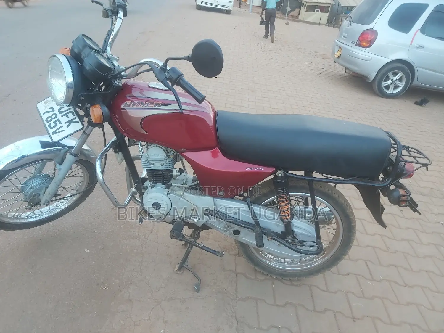 New Bajaj Boxer 2022 Red