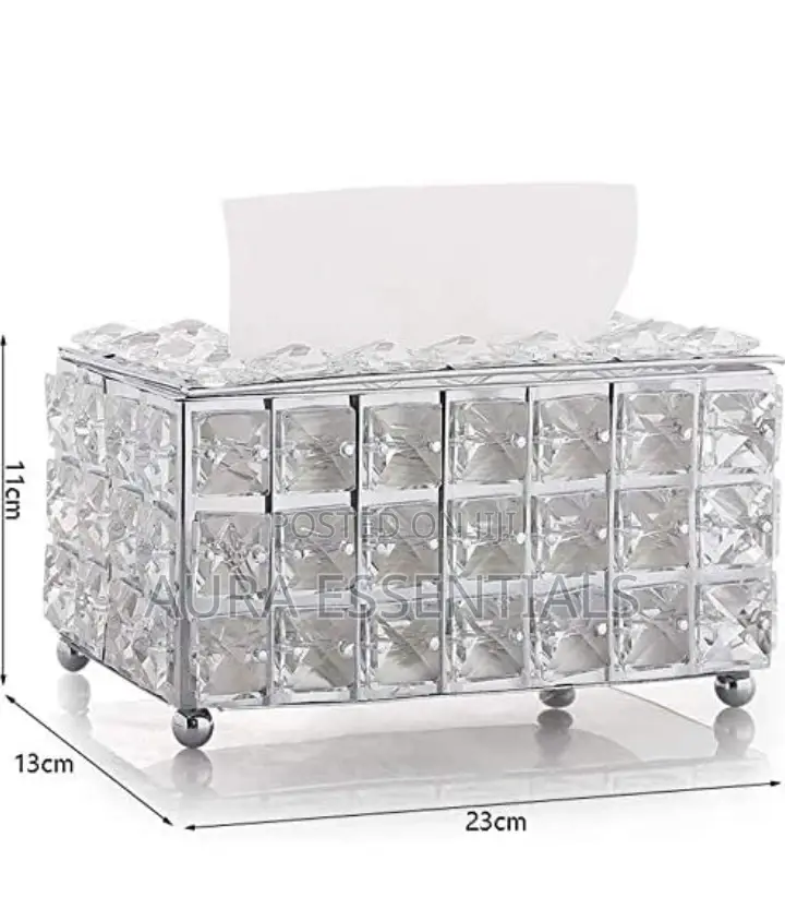 Crystal Tissue Paper Holder