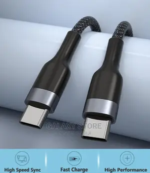 60w Pd Usb C to Usbc Charger Cable Fast Charger Power Data