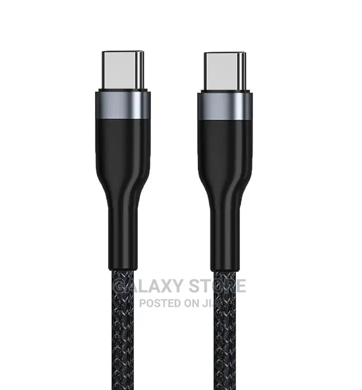 60w Pd Usb C to Usbc Charger Cable Fast Charger Power Data