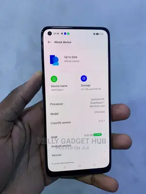 Oppo Reno7 256 GB Yellow