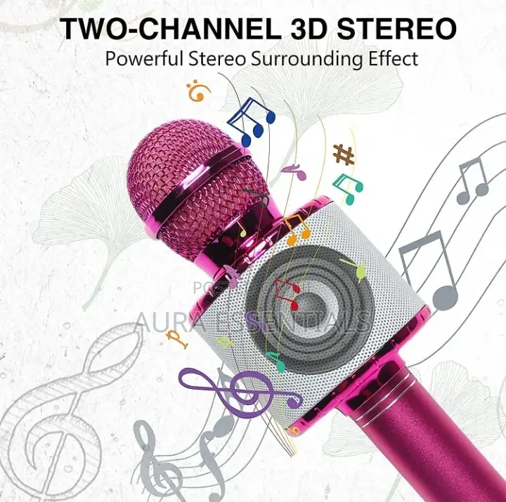 Kids Karaoke Bluetooth Wireless Microphone