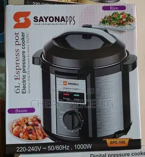 6 L Sayona Electric Digital Pressure Cooker.