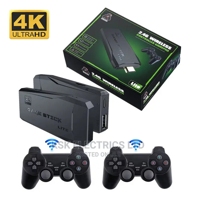 M8 Video Game Stick With Built in Games With 2 Game Pads