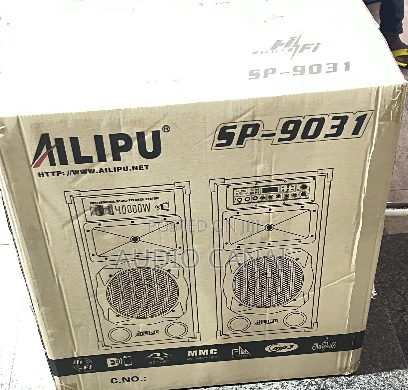 Alipu 40000wts Speakers