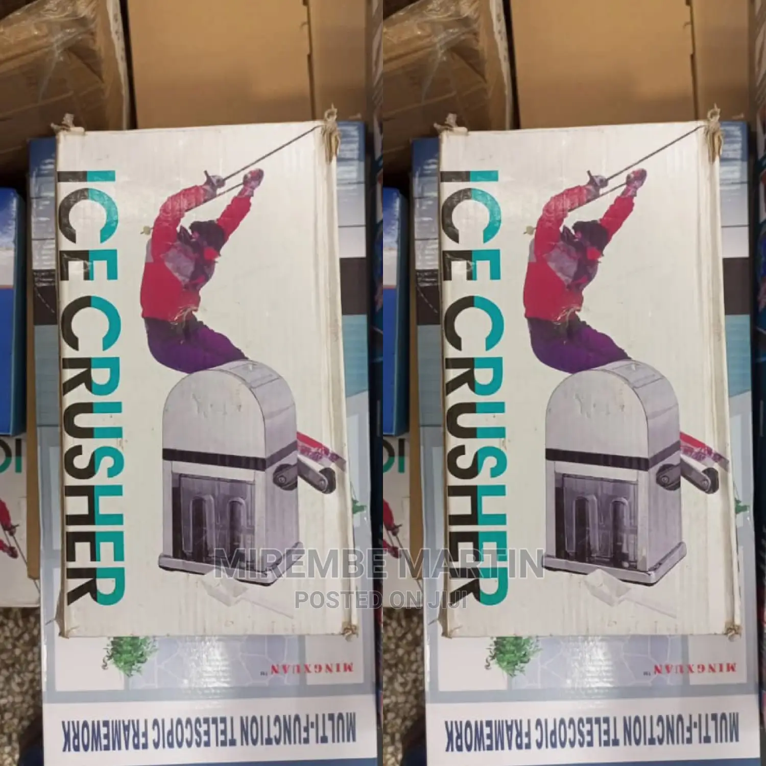 Manual Ice Crusher.