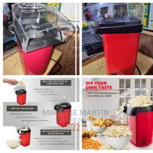 Portable Popcorn Maker