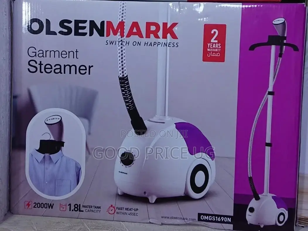 Olsenmark Garment Steamer.Comes With 2 Years Warranty.