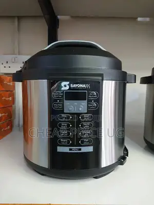 6 Litres Sayona Digital Pressure Cooker.