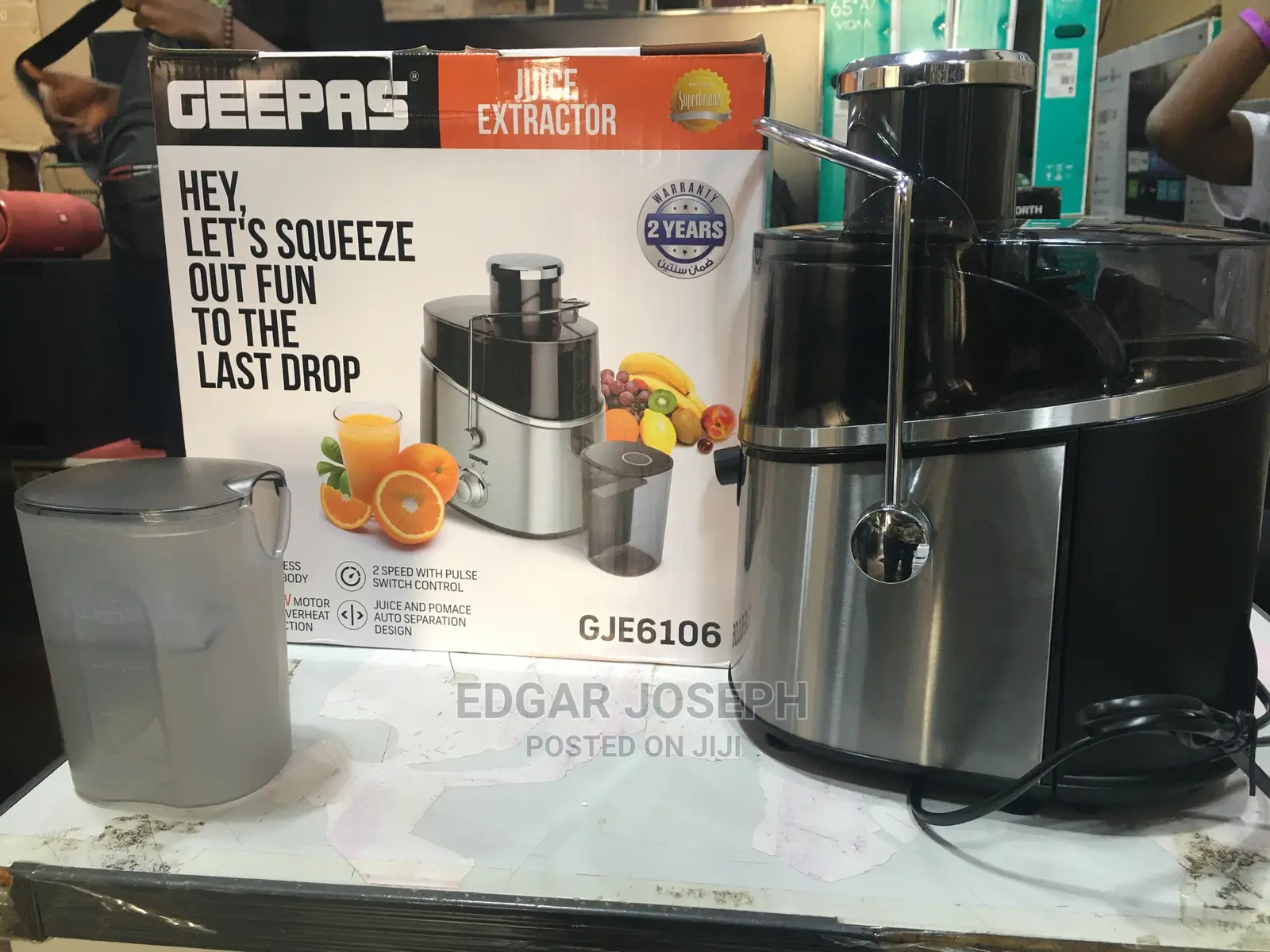 Juice Extractor Geepas