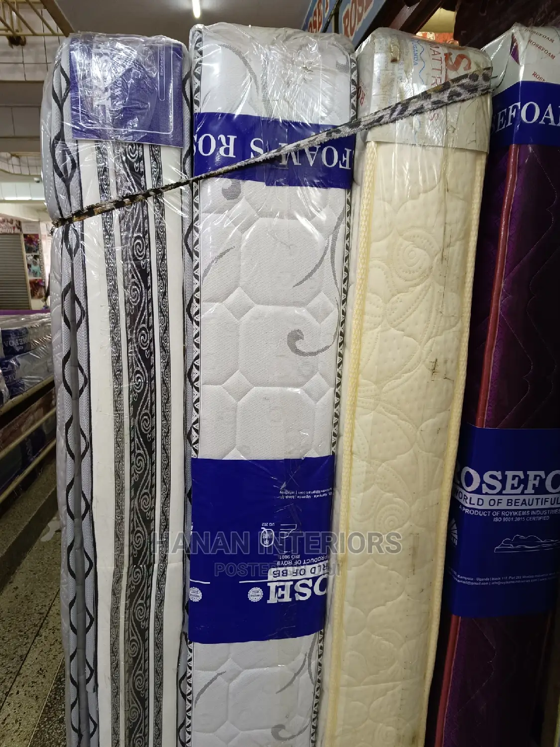 5*6 Spring Mattress Gray-Double Layer Spring